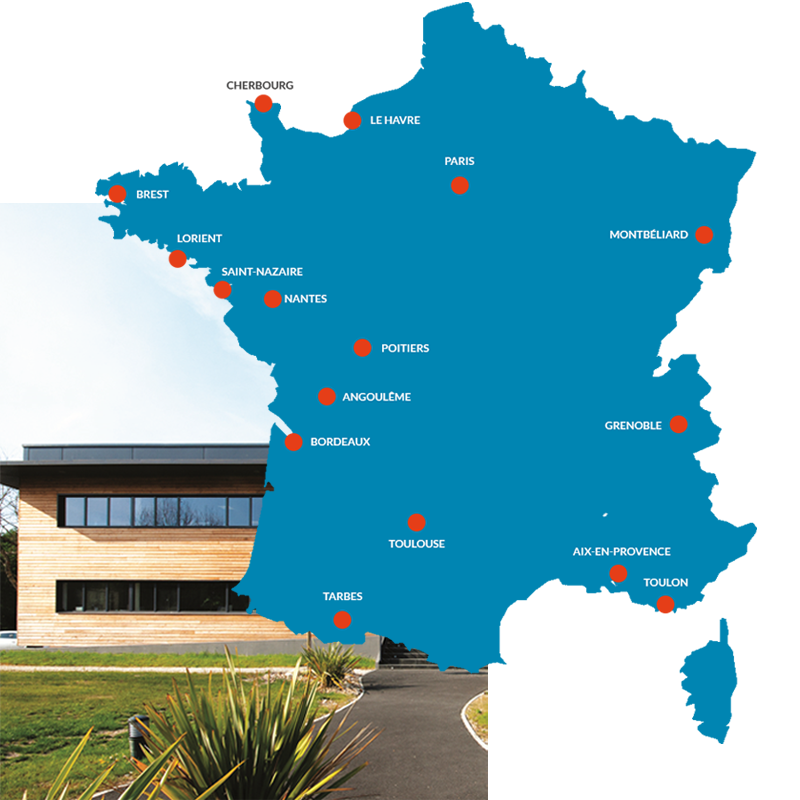 Carte implantations V4